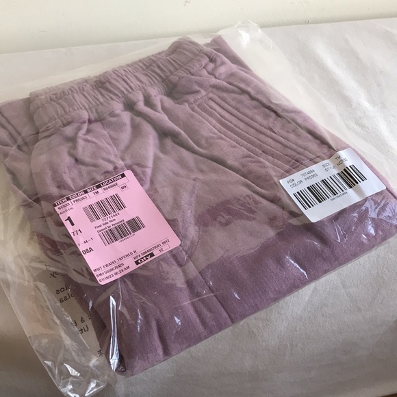 NWT Madewell Sz medium TALL knit WAFFLEBACK PULL-ON HIGH-RISE TAPERED PANTS - Picture 4 of 8